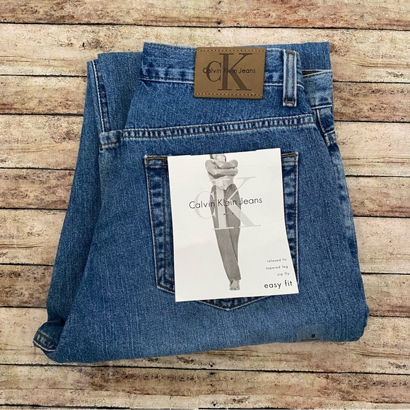 Calvin Klein Denim - NWT Vintage 90’s Calvin Klein Easy Fit High Waist Jeans